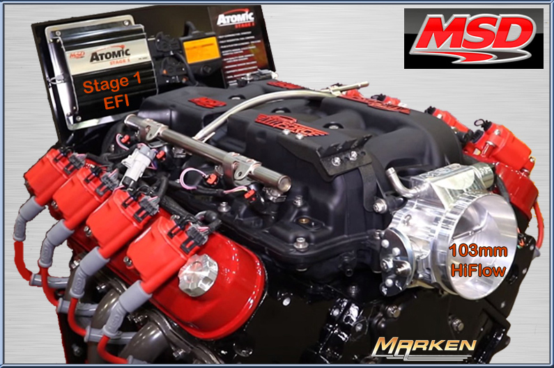 Msd intake shop manifold camaro ss